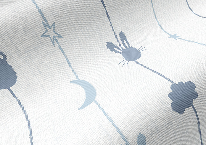Nursery Mobile, Midnight - Twist&Fit Roller Blind - Image 4